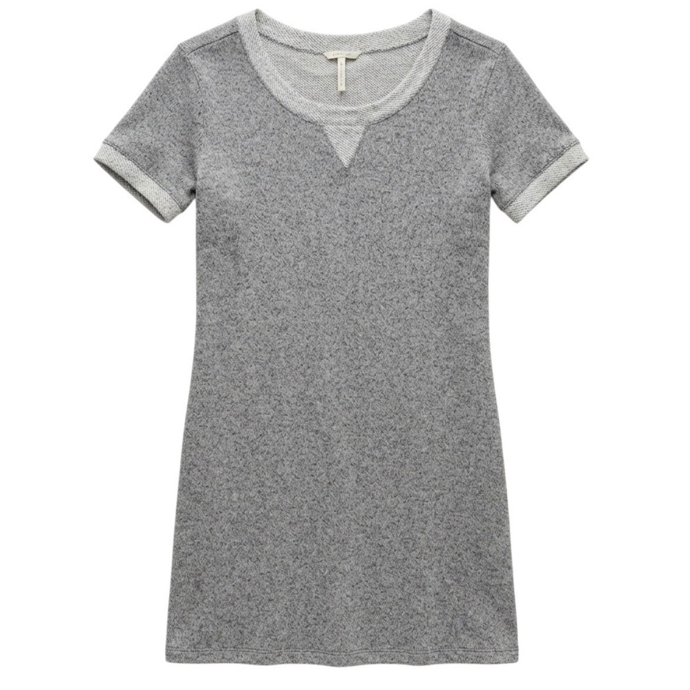 Gap Women's Size Small Heather Gray Marl Short Sleeve Sweater Dress